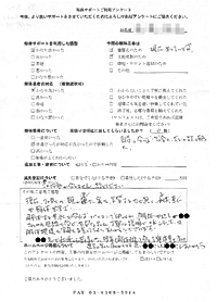 東京都新宿区の解体工事後のアンケート