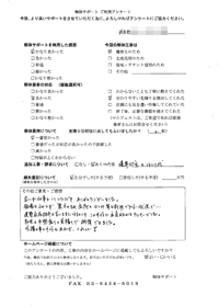 兵庫県加古川市の解体工事後のアンケート