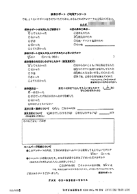 千葉県柏市の解体工事後のアンケート