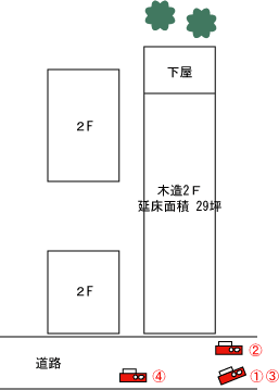 東京都江東区|解体工事現場の見取り図