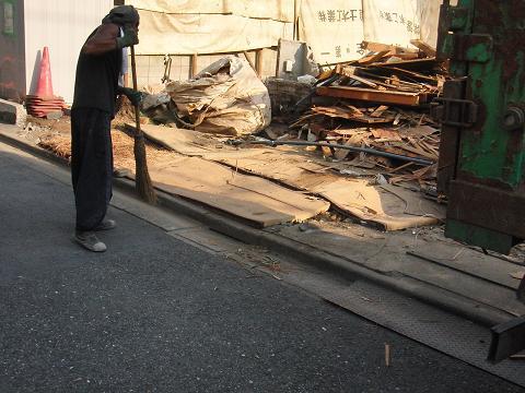 灼熱の中でのプロ意識