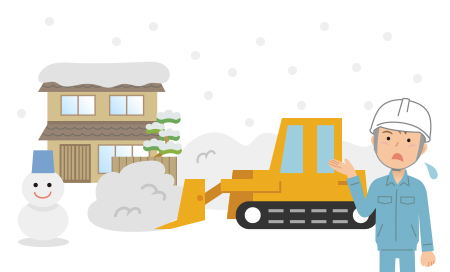 「雪」が降ったらどうなるの?