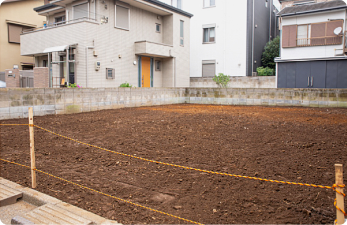 100%更地にする 工事完了保証
