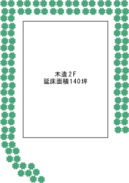 長野県大町市｜解体工事現場の見取り図