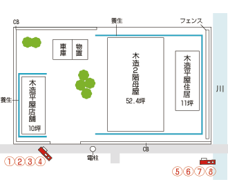 東京都小平市｜解体工事現場の見取り図