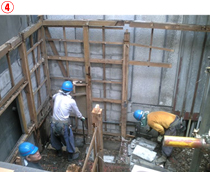 東京都江東区｜解体工事中の現場写真