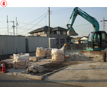東京都江戸川区｜解体工事中の現場写真